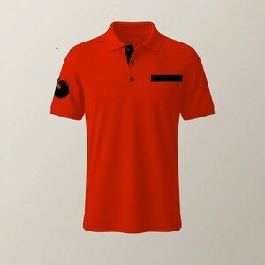 FITN Men's Red Polo Shirt